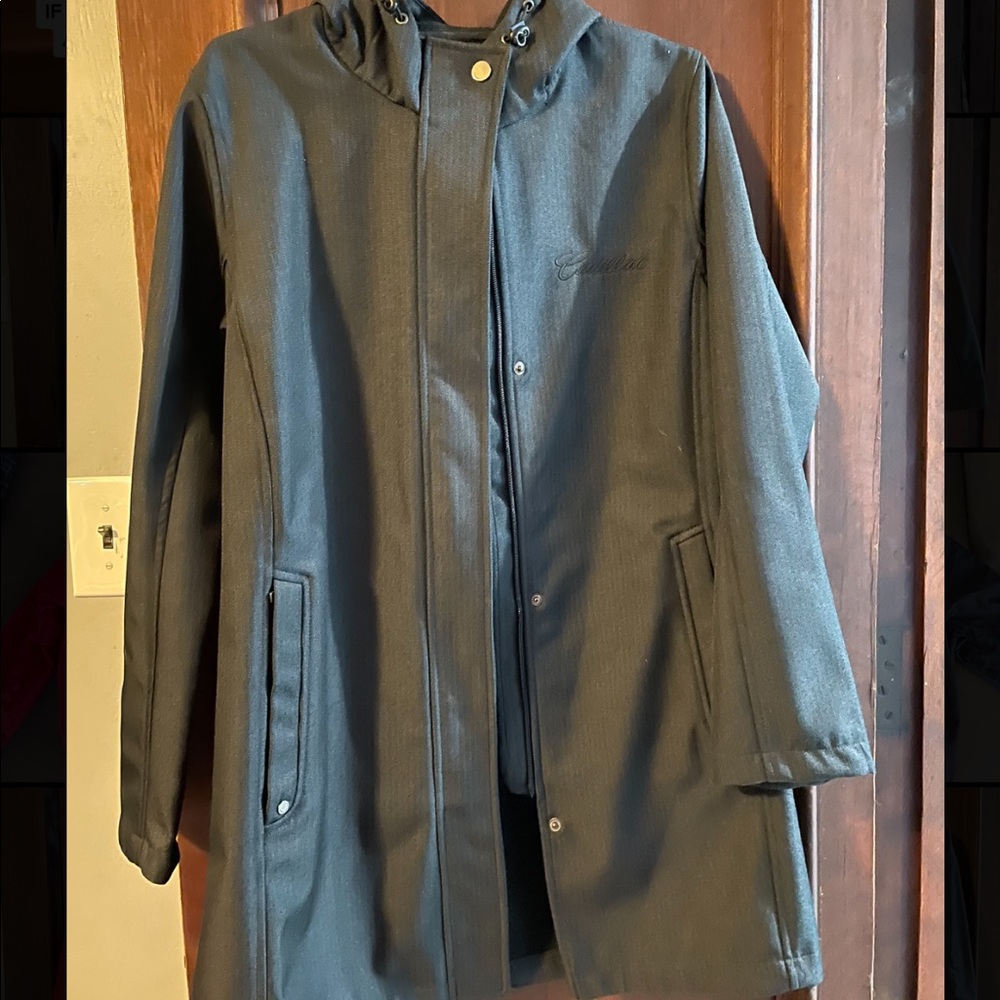 gray cadillac womens jacket
